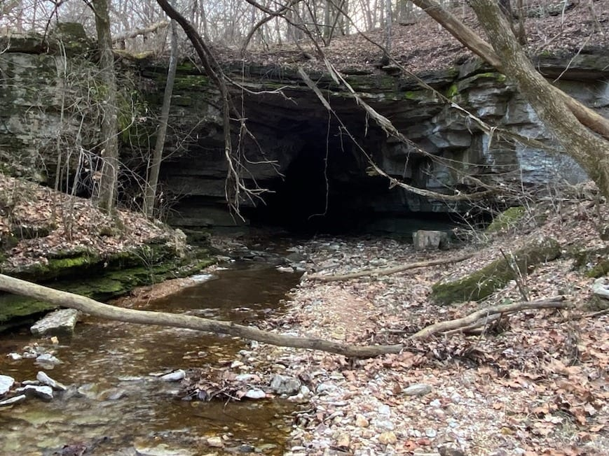 Cave in McDonald Co. Missouri